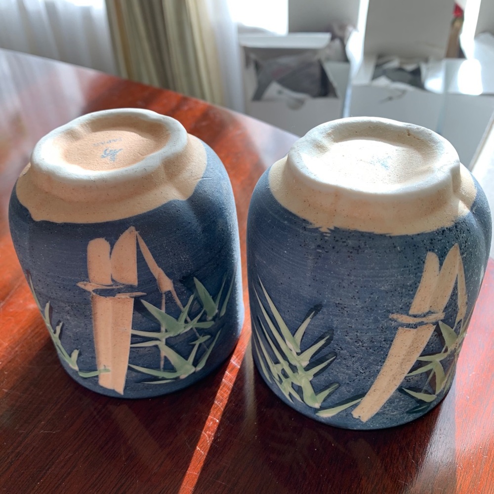 Japanese Handmade Large Cup Set - Picture 5 of 5